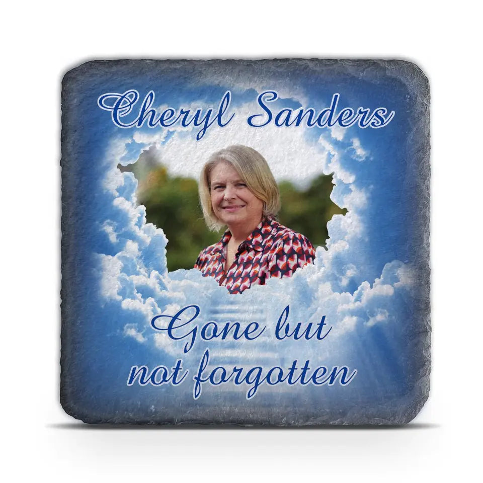 Gone But Not Forgotten - Personalized Memorial Stone