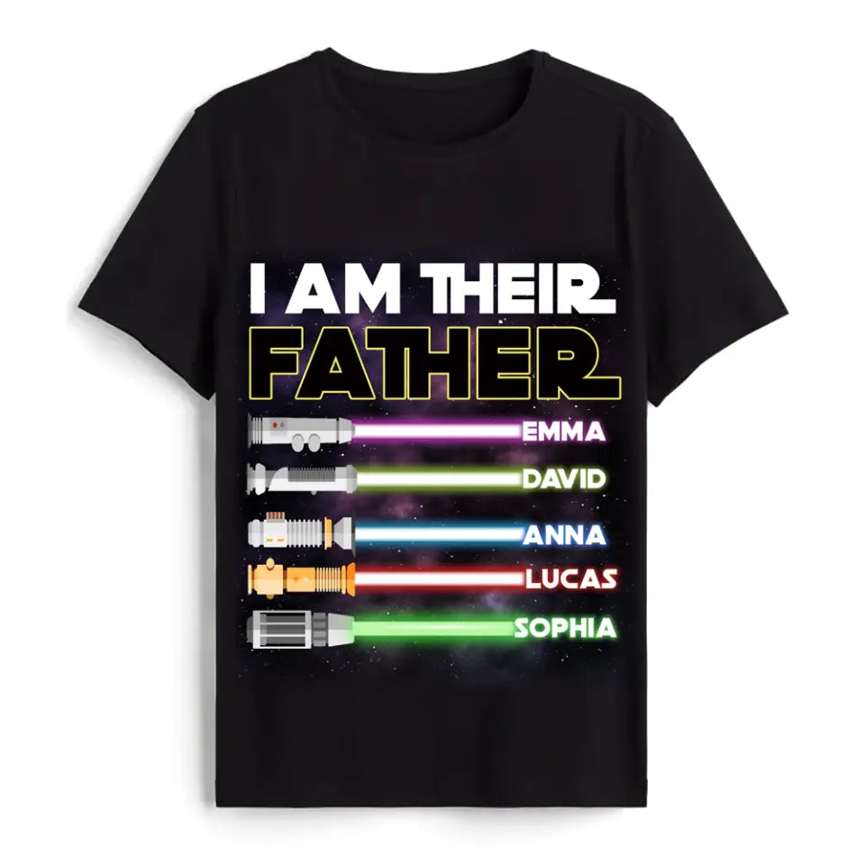 I Am Their Father/ Mother - Personalized T-Shirt, Gift For Mother&#39;s Day, Gift For Father&#39;s Day
