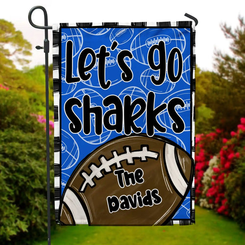 Custom Team Football Season - Personalized Garden Flag, Football Fan Gift - GF52YV