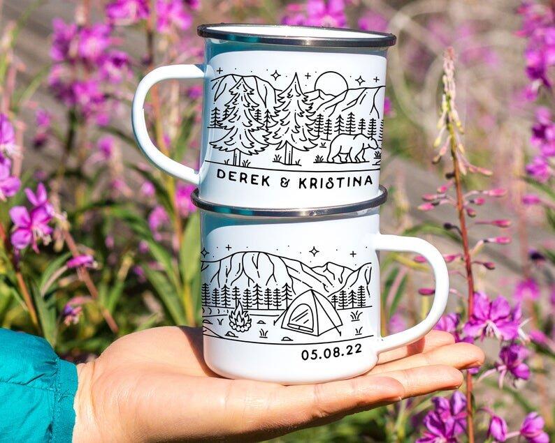 Personalized Camping Mug, Gift Idea For Camper