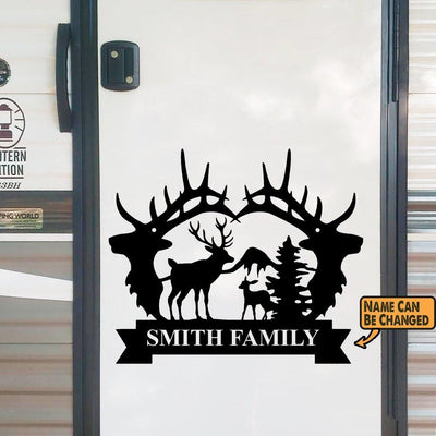 Personalized Camping Decal, Camping Sticker