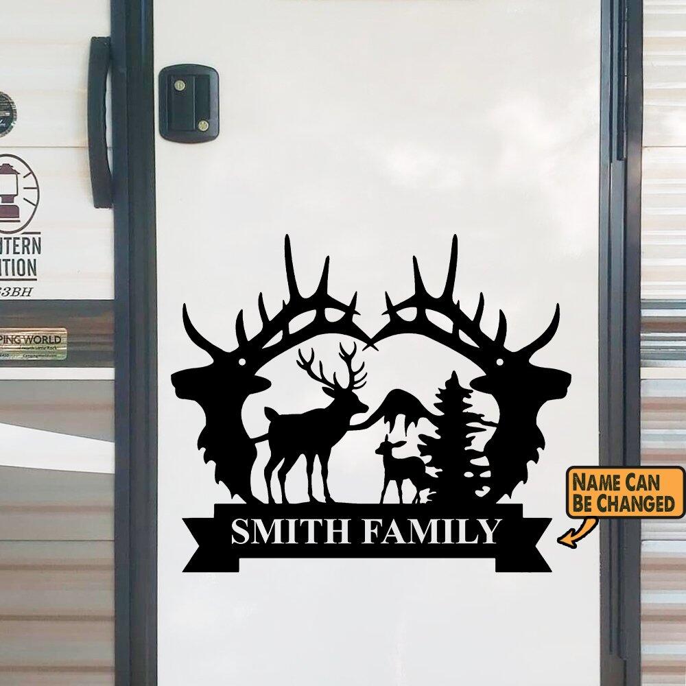 Personalized Camping Decal, Camping Sticker
