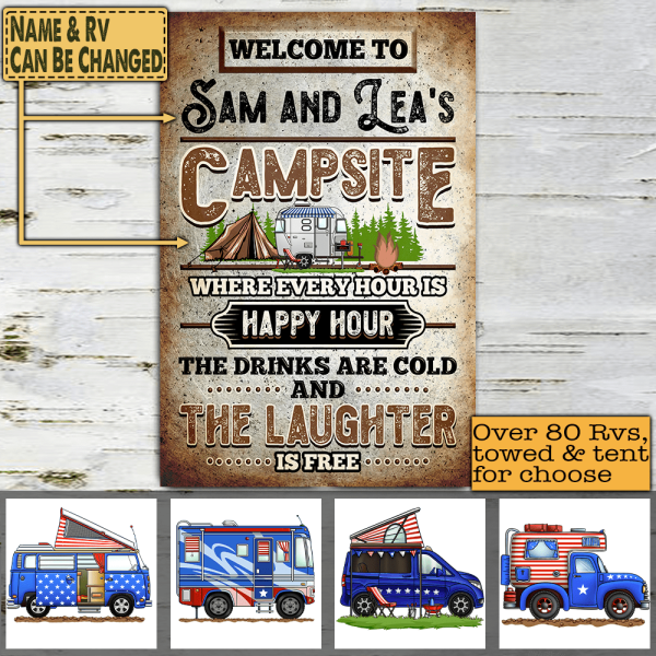 Where Every Hour Is Happy Hour - Metal Sign