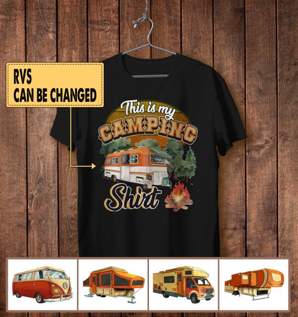 This is my Camping Shirt - T-shirt