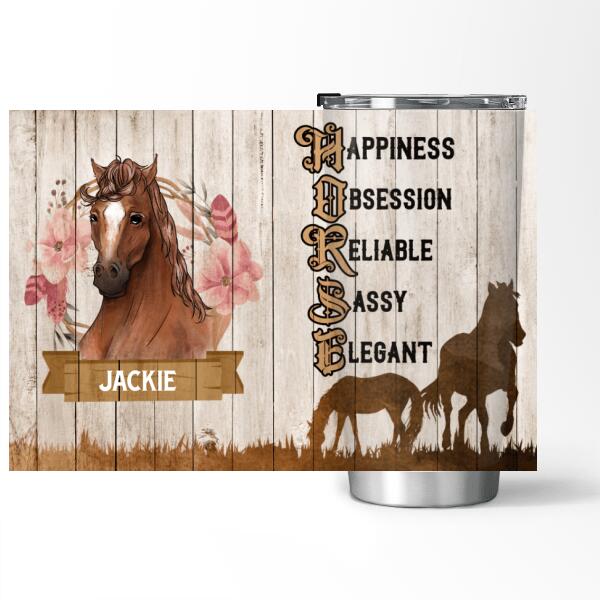 HORSE - Personalized Tumbler