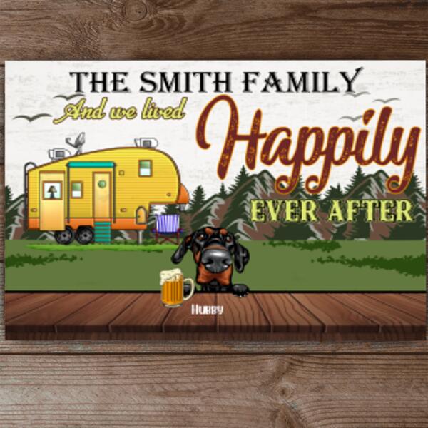 And We Lived Happily Ever After - Metal Sign