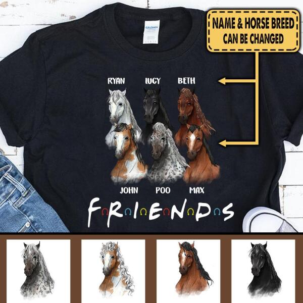 Horse Friends - Personalized T-shirt
