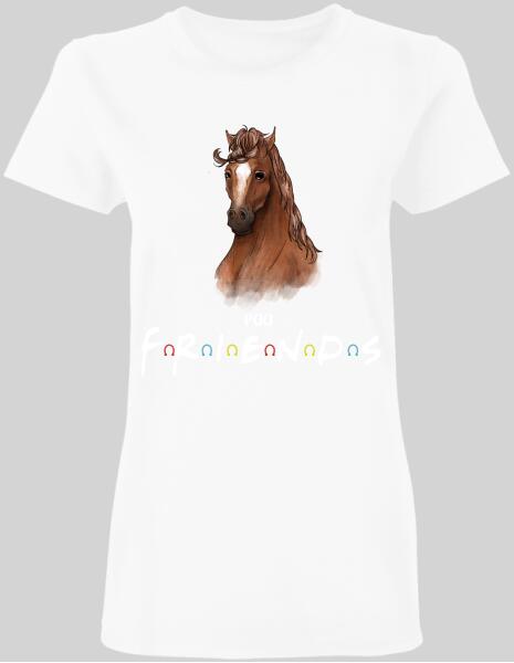 Horse Friends - Personalized T-shirt