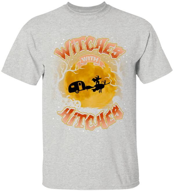 Witches With Hitches - Personalized T-shirt