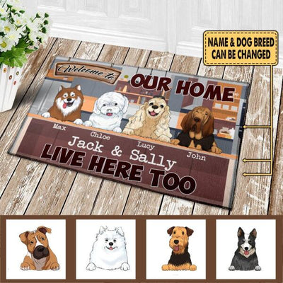 Welcome To Our Home - Personalized Doormat