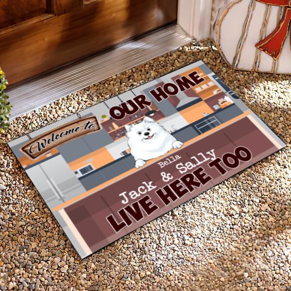 Welcome To Our Home - Personalized Doormat