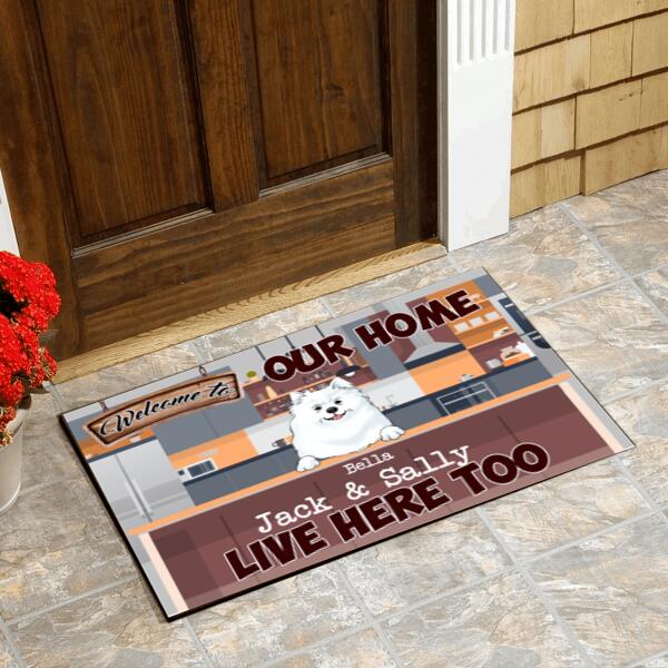 Welcome To Our Home - Personalized Doormat