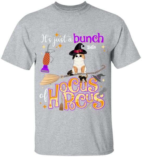 It's Just A Bunch Of Hocus Pocus Halloween Style - Personalized T-shirt