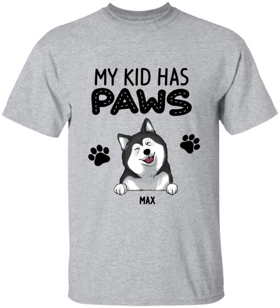 My Kids Have Paws - Personalized T-shirt