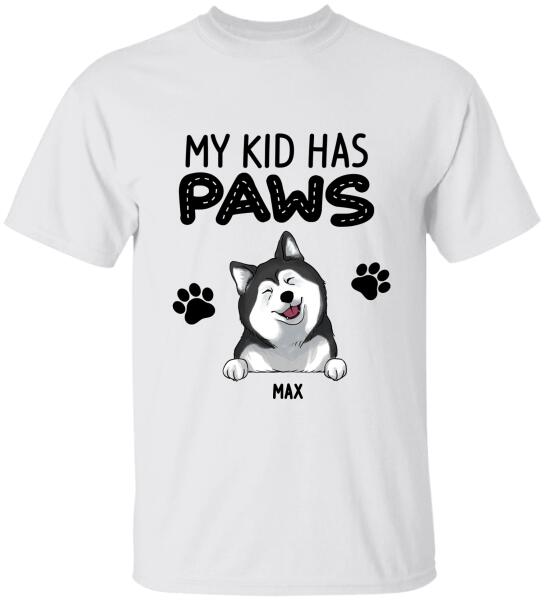 My Kids Have Paws - Personalized T-shirt