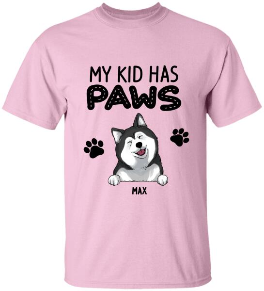 My Kids Have Paws - Personalized T-shirt
