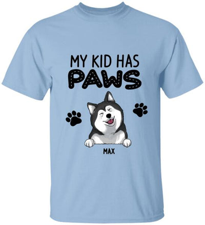 My Kids Have Paws - Personalized T-shirt