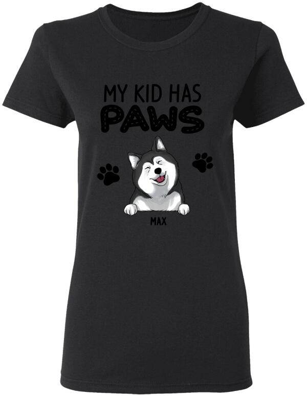My Kids Have Paws - Personalized T-shirt