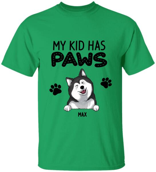 My Kids Have Paws - Personalized T-shirt