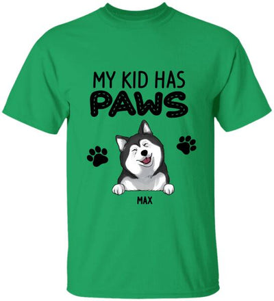 My Kids Have Paws - Personalized T-shirt