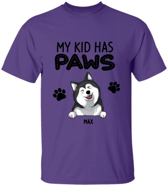 My Kids Have Paws - Personalized T-shirt