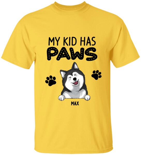 My Kids Have Paws - Personalized T-shirt