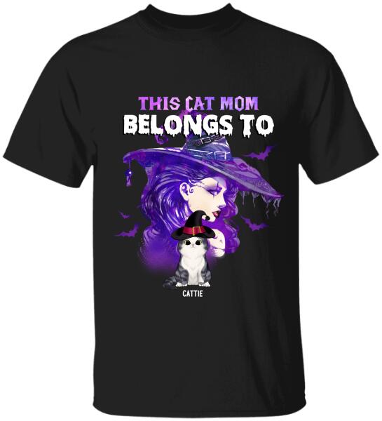 This Dog Mom Belongs To - Personalized T-shirt