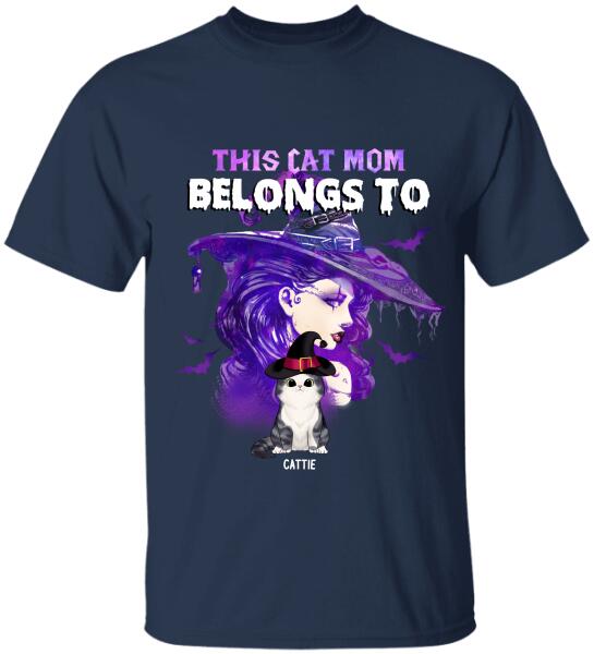 This Dog Mom Belongs To - Personalized T-shirt