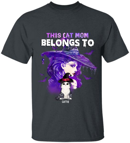 This Dog Mom Belongs To - Personalized T-shirt