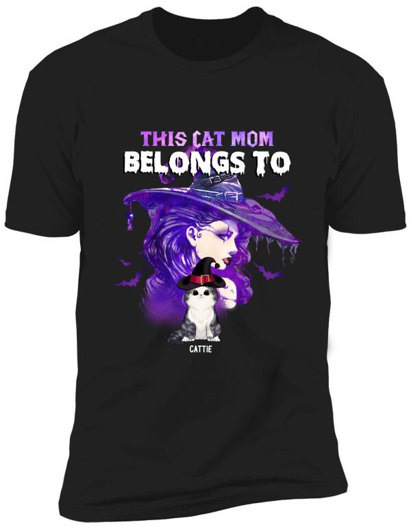 This Dog Mom Belongs To - Personalized T-shirt