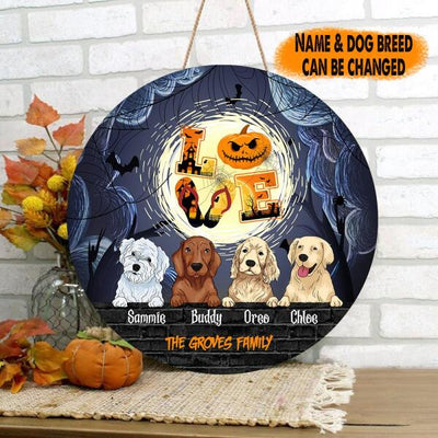 Love - Personalized Wooden Doorsign