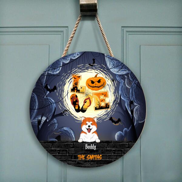 Love - Personalized Wooden Doorsign