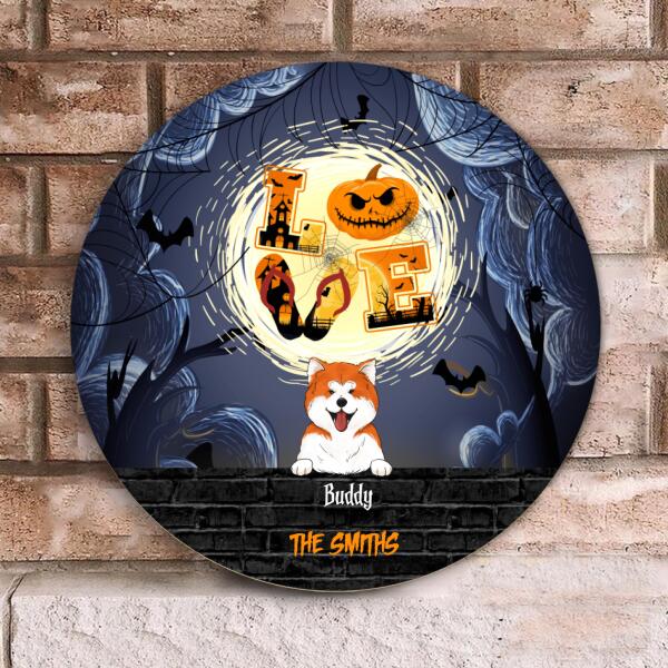 Love - Personalized Wooden Doorsign