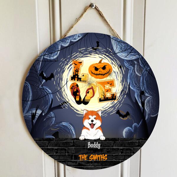 Love - Personalized Wooden Doorsign