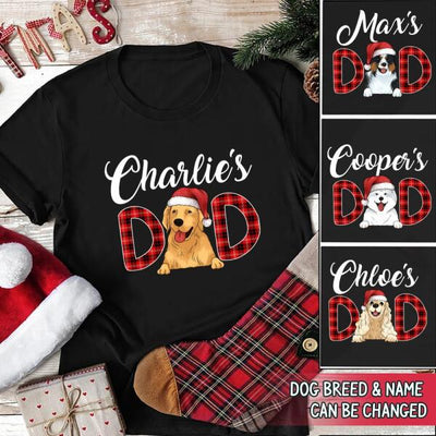 Dog Dad, Gift Idea Christmas Gifts for Dog Lovers - Personalized T-shirt