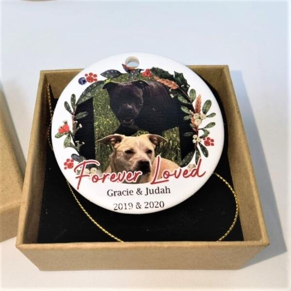 Forever Loved - Personalized Circle Ornament