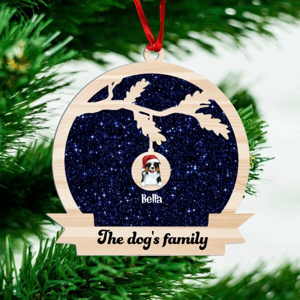 Snowball Custom Dog Christmas, Unique Gift Idea For Dog Lovers - Personalized Wooden Ornament