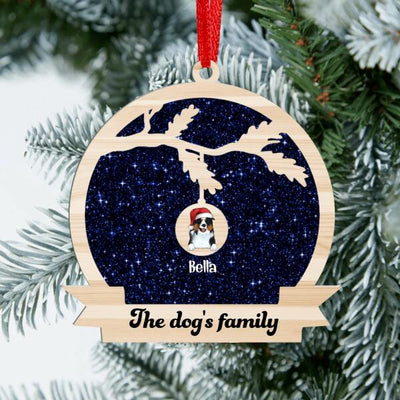 Snowball Custom Dog Christmas, Unique Gift Idea For Dog Lovers - Personalized Wooden Ornament