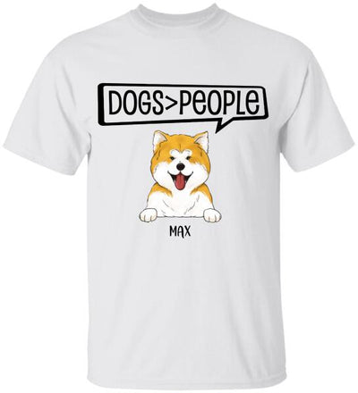 Personalized Dogs>People - T-Shirt