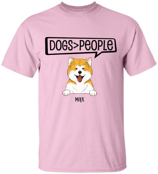 Personalized Dogs>People - T-Shirt