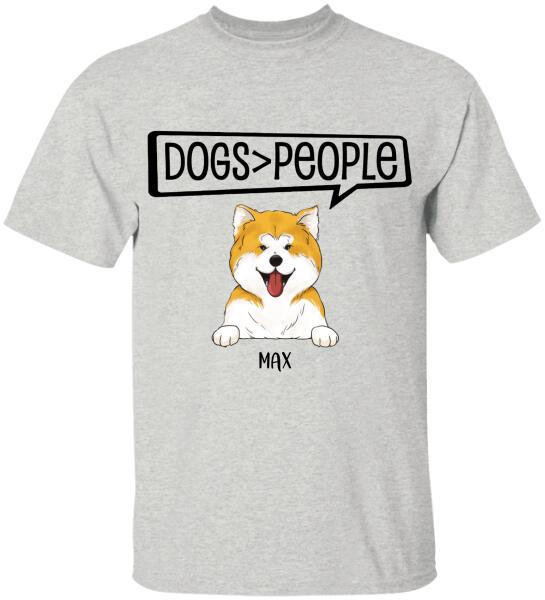 Personalized Dogs>People - T-Shirt