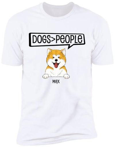 Personalized Dogs>People - T-Shirt