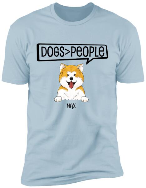 Personalized Dogs>People - T-Shirt