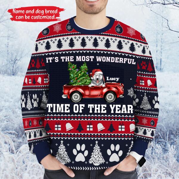 It's The Most Wonderful Time Of The Year Wool Sweater - Unique Gift Idea