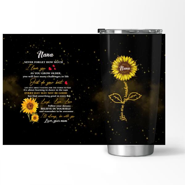Personalized Do Your Best Tumbler