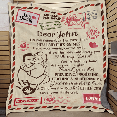 Dear Daddy Blanket