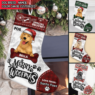 Special Delivery, Love From Santa Paws, Personalized Christmas Stockings, Gift For Dog Lovers