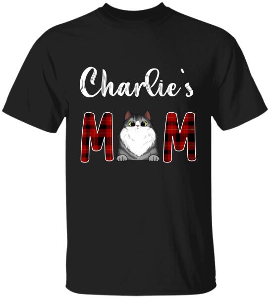 Personalized For Dog Mom, Cat Mom -T-Shirt