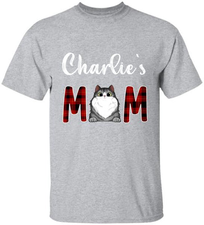 Personalized For Dog Mom, Cat Mom -T-Shirt