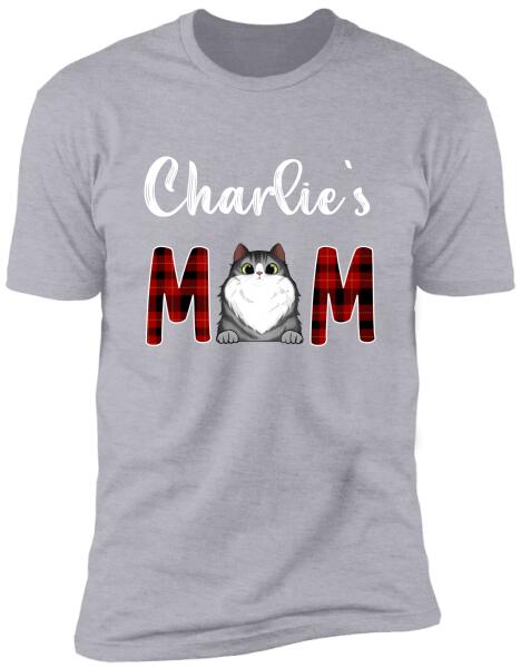 Personalized For Dog Mom, Cat Mom -T-Shirt